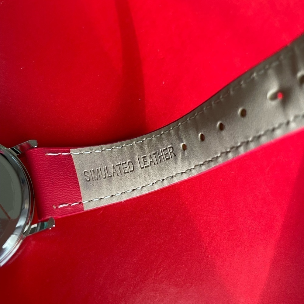 Disney Red and Cream Watch with Silver Accents - Picture 10 of 10